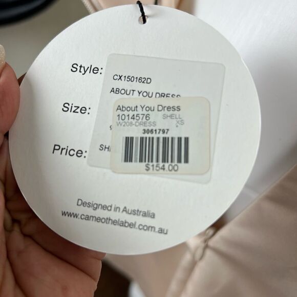 Cameo Halter/Bareback Satin Mini Dress - Picture 8 of 12